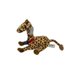New Coke Coca Cola Giraffe Rif Raff Somalia Bean Bag Plush Stuffed Doll Toy Mini